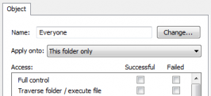 This Folder Only